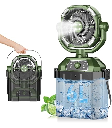 Amazon.co.jp: グリーンライフ(GREEN LIFE) 電動ミストファン 風向き